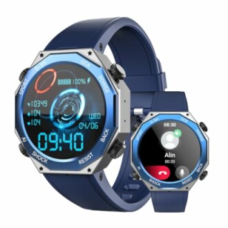 Rogbid Alpha Gear Military Smart Watch Review: AMOLED Tactical IP69K Waterproof Fitness Tracker for Men